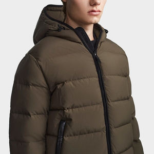Men's High Quality Down <b>Jacket</b> Thicken <b>Padding</b> <b>Waterproof</b> Casual Style Zipper Bubble <b>Jacket</b> For Men's - Product Image 5