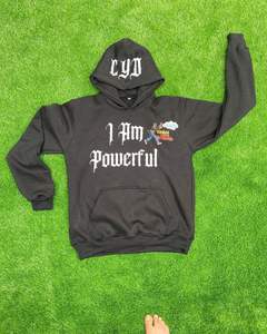 Speedy Industry Men's Hoodie 100% Cotton Custom Heavyweight <b>Thermal</b> <b>Fleece</b> High Quality Solid Digital Printing Winter 2 Pcs - Product Image 6