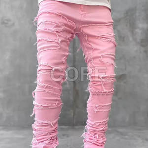 กางเกงผู้ชายแบบซ้อนกันทำจากวัสดุที่ดีที่สุดกางเกงผู้ชายซักได้ - Product Image 1