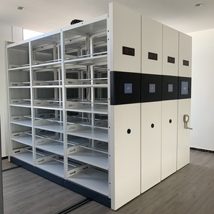 Modern <b>Steel</b> Mobile <b>Shelving</b> System Compact Storage Filling Cabinet for Home Office School Hospital & Hotel Wholesale - Product Image 3