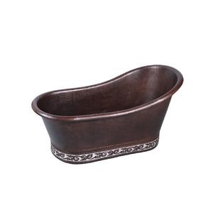 อ่างอาบน้ำทองแดงทรงรีดีไซน์เนอร์ - Product Image 3