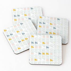 Juego de posavasos antideslizantes para restaurante, hogar, Navidad, regalos de boda, logotipo personalizado, almohadillas cuadradas naturales duraderas hechas a mano - Product Image 1