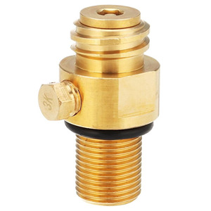 Válvula de Repuesto para Cilindro de Bebidas CO2 TR21 4 CGA320 M18x1.5, Válvula de Latón Duradera de Grado Alimenticio - Product Image 5