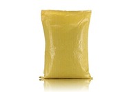 Sacs tissés en polypropylène blanc (PP) de haute qualité personnalisables 25kg 50kg directement en usine pour l'alimentation en farine de grains de riz PP tissé