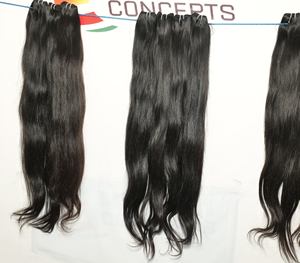 Venta al por mayor 100% Virgen cutícula alineada indio Afro vietnamita extensiones de cabello humano Natural onda recta Curl - Product Image 3