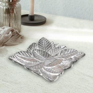 Grands plateaux en aluminium les plus vendus Poignée de plateau en métal décorative de belle qualité pour servir des plats, des collations et des boissons Moderne pour les hôtels - Product Image 6