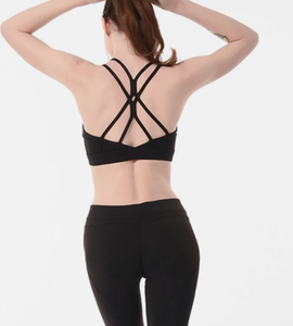 สปอร์ตบราสายรัดด้านหลังสำหรับเล่นโยคะบราออกกำลังกายไร้รอยต่อพิมพ์ลายได้ตามต้องการ - Product Image 5