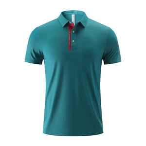 Polos de secado rápido logotipo personalizado de manga corta transpirable publicidad cultura camisa solapa trabajo fiesta ropa verano personalizado - Product Image 6