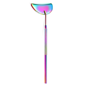 อุปกรณ์เสริมความงามกระจกทรงผีเสื้อทำจากสแตนเลสทรงสี่เหลี่ยม - Product Image 4