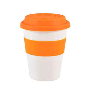 Mug à café en céramique moderne 12oz, tasse de voyage réutilisable et portable avec couvercle pour boissons chaudes - Product Image 3