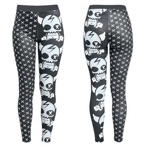 Legging professionnel pour femme de haute qualité, dernier style décontracté, motif par sublimation, logo personnalisable, services ODM disponibles - Product Image 1