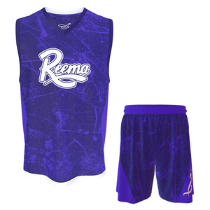 REEMA produce conjuntos atléticos de baloncesto sublimados personalizados para hombres, uniformes de baloncesto para equipos, kits de baloncesto para mujeres, camiseta para hombres - Product Image 6