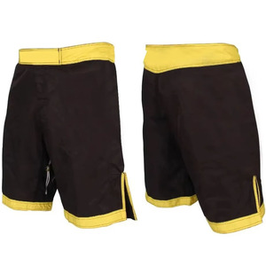 Shorts MMA pour hommes en 100% élasthanne/polyester, logo personnalisé, respirant, nouveau design, séchage rapide, shorts pour hommes en vente - Product Image 6