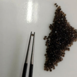 ควอตซ์สโมคกี้ธรรมชาติ 1.5 มม. ทรงกลมเจียระไนแบบบริลเลียนท์ คุณภาพดีที่สุด พลอยเม็ดเดี่ยวสำหรับทำเครื่องประดับ - Product Image 1