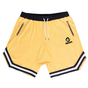 Pantalones Cortos Deportivos para Hombre con Bolsillo Delantero con Cremallera, Estampado de Alta Calidad, Talla Personalizable, Cintura Elástica Informal, Secado Rápido para Gimnasio y Baloncesto - Product Image 1