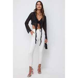 Blusa con Detalles de Malla - Product Image 5