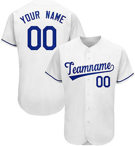 Camiseta de béisbol sublimada personalizada para mujeres/hombres con logotipo de nombre de equipo e impresión de conjunto de números uniforme de Softbol Juvenil unisex en venta - Product Image 5