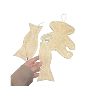 FISH SHAPES Loofah naturel, jouets naturels pour chats d'Expad, Vietnam - Product Image 3