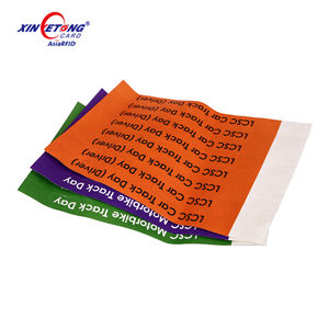 Pulsera de papel RFID para Navidad, boda, Pascua, eventos de graduación, uso único - Product Image 1