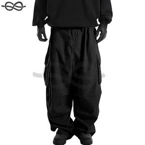 Pantalones Cargo holgados con bolsillo lateral y cordón para hombre, pantalones holgados para correr, cómodos, versátiles, elegantes, informales, para actividades al aire libre - Product Image 3