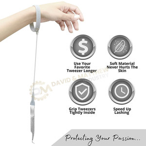 Profesional de alta calidad de silicona correa de muñeca Protector de pestañas pinzas extensión de pestañas soporte de pulsera para uso de belleza - Product Image 4