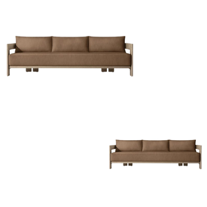 Meilleure vente de meubles en bois de teck mobilier d'extérieur de jardin canapé en bois massif de teck au meilleur prix d'usine de l'Indonésie - Product Image 3