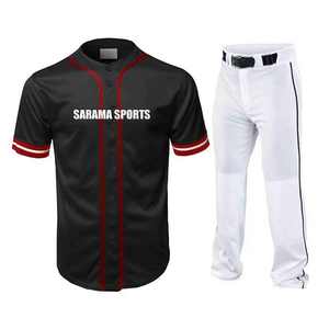 Último uniforme de béisbol de moda de secado rápido, su propio diseño y marca, uniforme de béisbol hecho a medida - Product Image 1