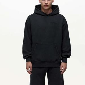 Sweat à capuche zippé décontracté en molleton pour hommes avec capuche à cordon de serrage idéal pour la superposition en automne et en hiver vêtements de tous les jours prix de gros - Product Image 4