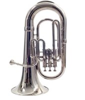 Professional Premium Brass TB-0046 Trumpet in Silver Color Customizable Personalized Sound with BB Tone Mouthpiece