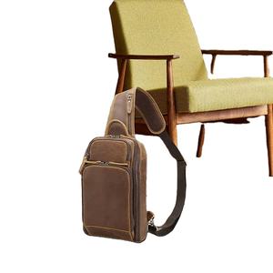 Wholesale Sialkot Pakistan Classic Fashion Crossbody Bag Pu <b>Leather</b> <b>Black</b> Messenger Unisex Sling Bag High Quality Waterproof - Product Image 4