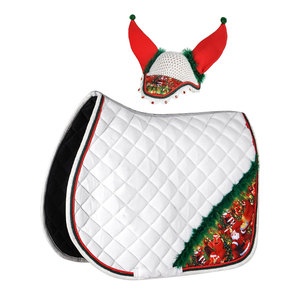 Sous-selle de cheval en cuir avec logo personnalisé, contrôle de l'humidité, ventilation, séchage rapide, ajustement sécurisé, technologie confort - Product Image 2