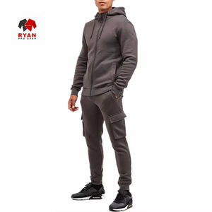 Ryan ชุดวอร์มสำหรับผู้ชายชุดวอร์มแบบมีซิประบายอากาศออกแบบได้พร้อมโลโก้ตามต้องการ - Product Image 6
