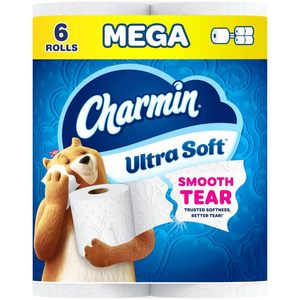 Papier toilette Charmin Ultra Soft, 6 rouleaux géants = 24 rouleaux normaux - Product Image 6