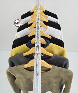 Venta al por mayor 100% sudaderas de lana de algodón camisas de invierno de manga larga cortas únicas transpirable sostenible 3D impreso bordado 3D - Product Image 2