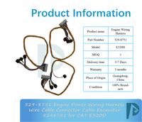 Conector de Cableado de Alimentación del Motor 529-8751 para Excavadora 5298751 para Repuestos E320D