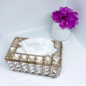 Caja de pañuelos duradera para uso diario elegante y encantador servilletero organizador hogar Oficina mejor calidad Metal FALAH TB 51 personalizable - Product Image 5