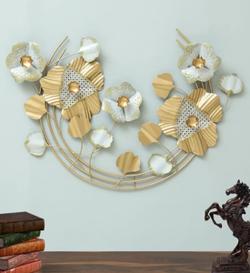 Anillo ramo flor pared decoración interior al aire libre decoración colgante de pared hotel restaurante hogar sala de estar dormitorio artes decorativas - Product Image 1