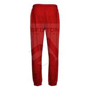 กางเกงออกกำลังกายเอวสูงสำหรับผู้ชายกางเกงออกกำลังกายแบบลำลองผ้าคอตตอน100% เอวยางยืดใส่กลางแจ้งโลโก้ตามสั่งขนาดใหญ่พิเศษ - Product Image 3