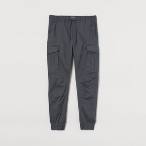 Haute qualité hommes grande taille hiver pantalons de survêtement confortable tissu Cargo pantalon taille élastique décontracté multi-poches Baggy droit - Product Image 4