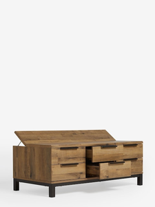 Gabinete largo de madera maciza moderno con un cajón para el hogar, Bar, comedor, sala de estar, entrada de Hospital, muebles de color personalizables - Product Image 4