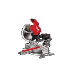 Sierra Ingletadora Compuesta Deslizante de Doble Bisel de 12 Pulgadas, Eléctrica/a Batería, Portátil para Corte de Madera/Metal en Bricolaje e Industrial - Product Image 1