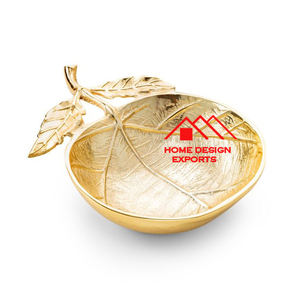 Leaf Shape Decorative <b>Platter</b> for Wedding & Party Decorative Servings Trending Antique Finished Decorative - Product Image 5