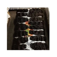 Hamson HAM-003 Mèches de cheveux vierges indiens, double trame machine, 100g, toutes couleurs permables, origine Tamil Nadu
