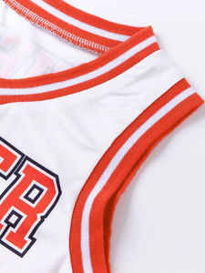 ชุดยูนิฟอร์มสำหรับเชียร์ลีดเดอร์ผ้าสีแดงดีไซน์ฟรีเชียร์ลีดเดอร์ - Product Image 2