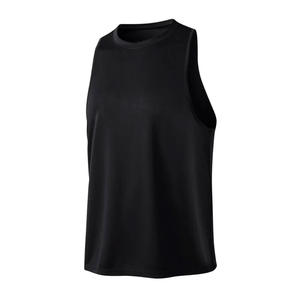 เสื้อยืดแขนกุดของผู้ชายสำหรับใส่ไปยิมเสื้อกล้ามเปล่าระบายอากาศได้ทำจากผ้าโพลีเอสเตอร์สแปนเด็กซ์พิมพ์ลาย - Product Image 4