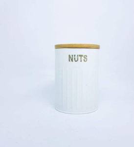 Ensemble de boîtes en métal pour la cuisine, boîtes rondes pour noix, boîtes à café et à sucre, contenants pour farine et sucre, hermétiques - Product Image 2