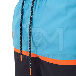 Pantalones cortos de playa para hombre superventas hechos a medida 100% algodón patrón sólido estilo informal de talla grande amigable - Product Image 6