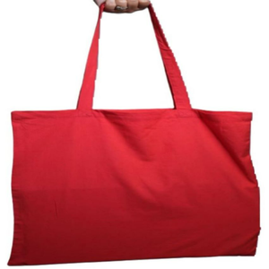 Personnalisé pliable grande capacité décontracté 100% coton biologique toile Shopping sac fourre-tout écologique surdimensionné toile coton sac - Product Image 2