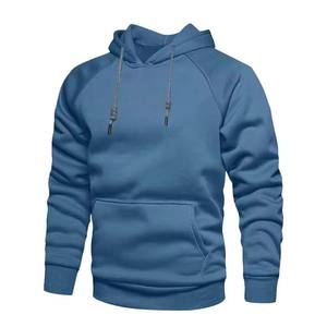 OEM de alta calidad de invierno bordado polar Unisex grueso cómodo elegante logotipo personalizado de talla grande sudaderas con capucha para hombre - Product Image 1