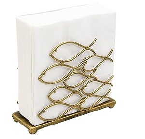 Newly Design Iron Metal Napkin Holder Golden Finished for Home <b>Dining</b> <b>Table</b> Decorations Handmade Napkin Holders - Product Image 3